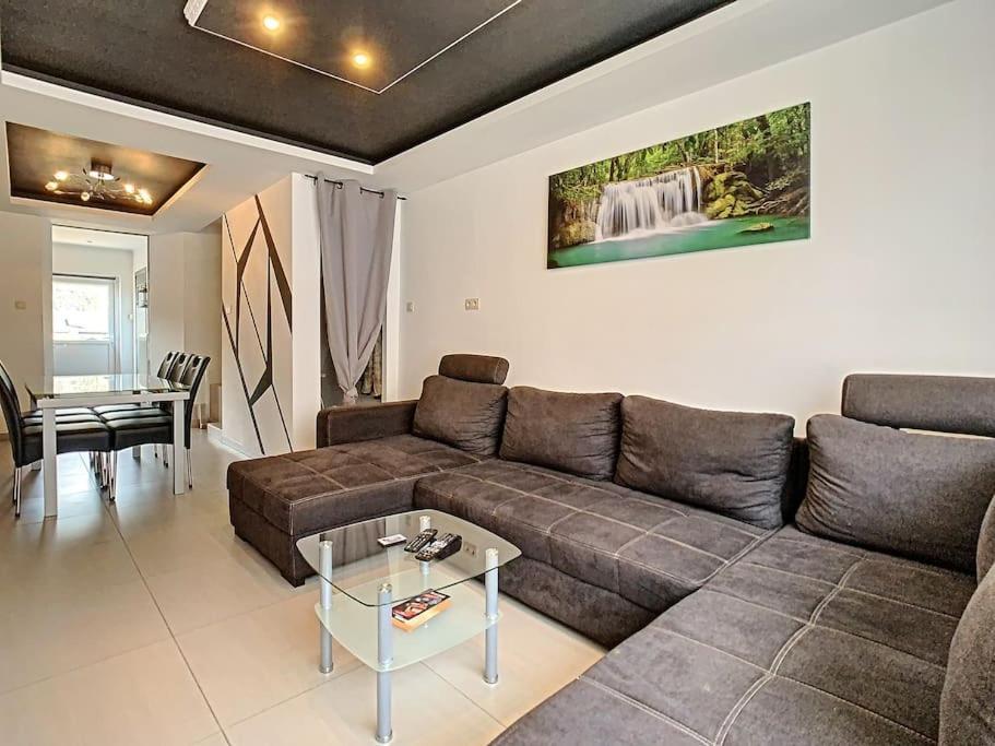 Vue Sur Meuse Avec Jacuzzi Et Sauna Exterieur. Yvoir エクステリア 写真